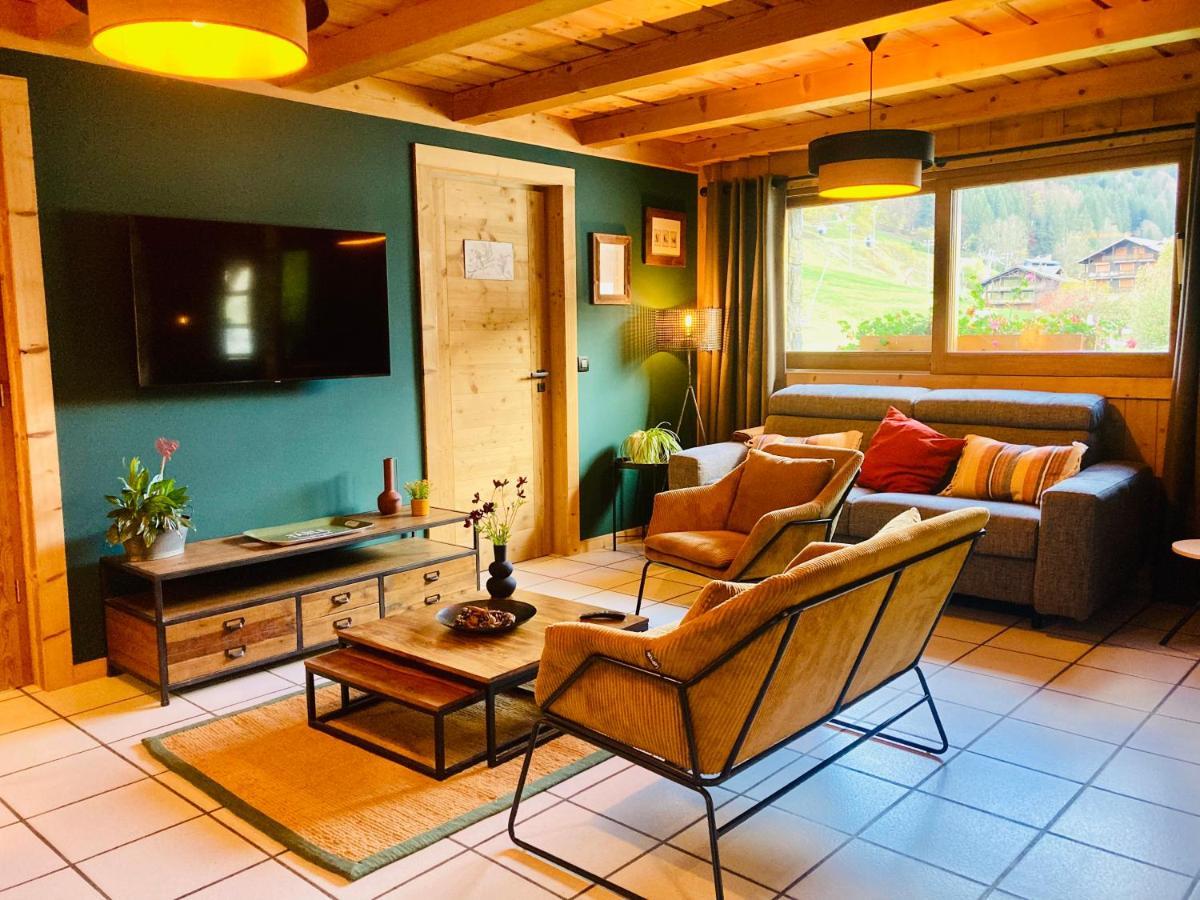 Apartment In Morzine - Ski In - Sleeps 6 Luaran gambar